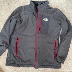 Men's Gray NorthFace Jacket (Large)